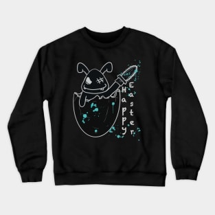 Spooky Easter Bunny Crewneck Sweatshirt